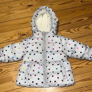 Baby girl winter jacket size 12m
